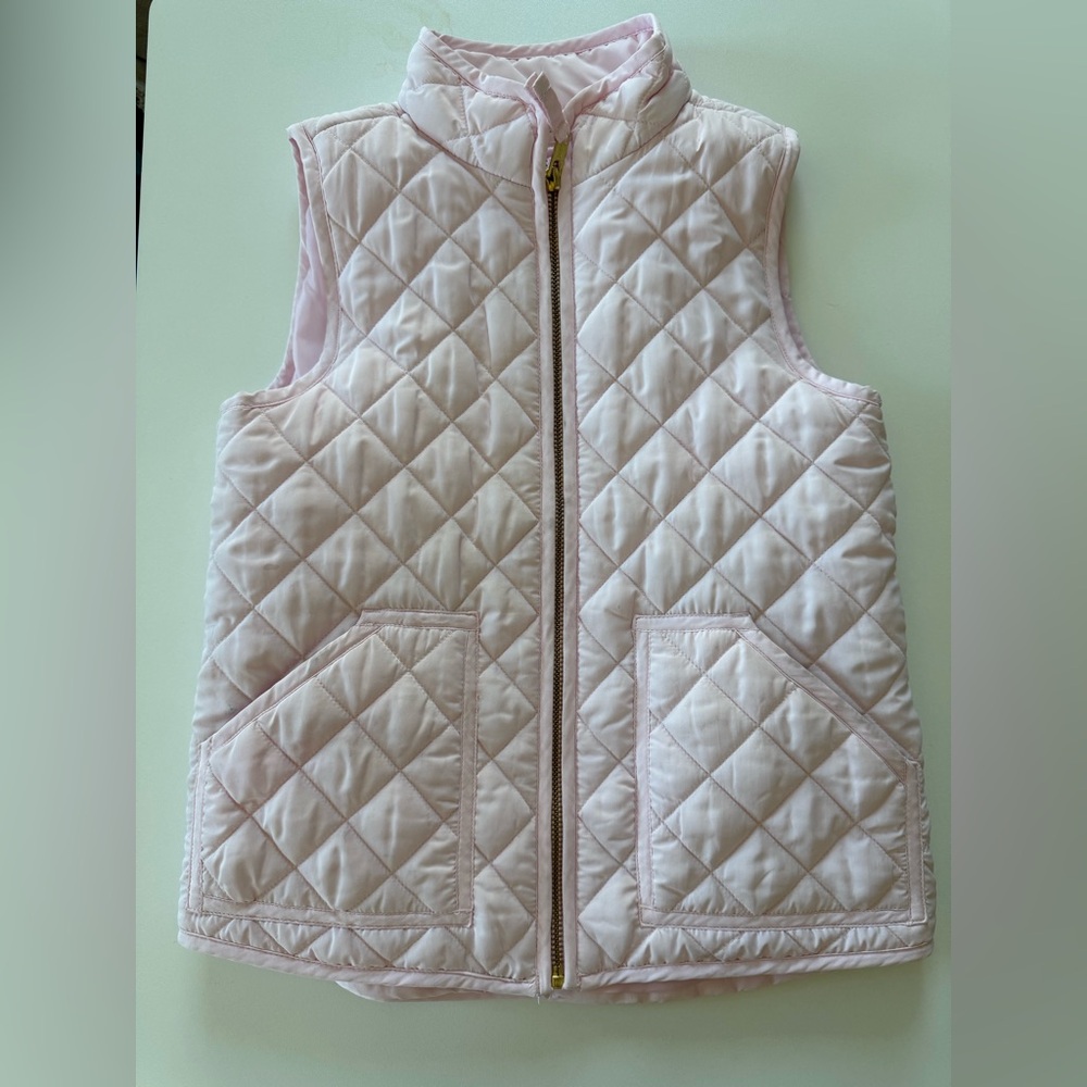 Girls JCrew Pink Vest